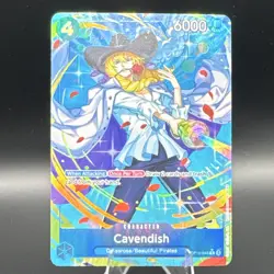 Bandai Cavendish OP10-045 One Piece Card Game Alt Art Foil Rare 6000 Power Eng - Image 1