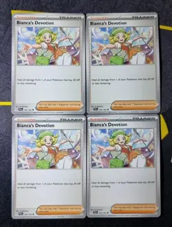 Pokemon Card Bianca’s Devotion - 142/162 - Temporal Forces ×4 - Trainer Playset - Image 1