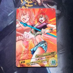 Bandai Authentic One Piece AR Carddass Nami Character Card 03 11 C 2011 Promo - Image 1