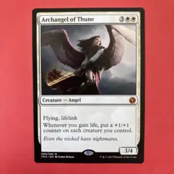 Wizards of the Coast Archangel of Thune Mythic Creature Iconic Masters White - Image 1