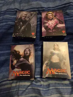 magic the gathering Lot Of Welcome Decks - Image 1