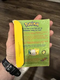 Vintage Pokemon TCG Base Set 2 Lightning Bug Theme Deck Box, Rule Book, List 742818061551 - Image 3