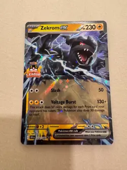 Pokemon Zekrom ex 034/086 Ultra Ball League Winner Exclusive Asia Promo - Image 2