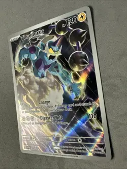 Pokemon TCG * SV Black Bolt SVP Thundurus PROMO 209 * REVERSE HOLO * FRESH PK - Image 2