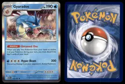Gyarados 130/165 Rare 151 Pokemon TCG NM - Image 3