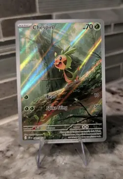 Chespin Illustration Rare 087/086 Pokemon TCG Chaos Rising MINT/NM - Image 1