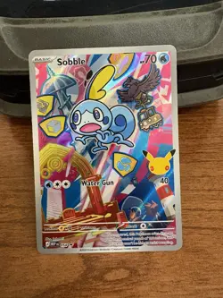 Sobble 054 Me: Mega Evolution Promo Holo Pokemon TCG First Partners Series 2 - Image 1