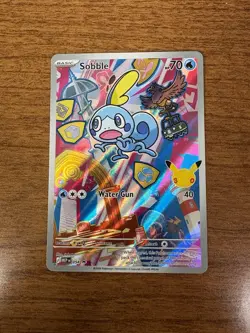 Sobble 054 Me: Mega Evolution Promo Holo Pokemon TCG First Partners Series 2 - Image 3