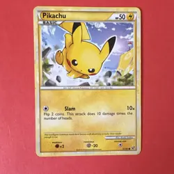The Pokemon Company Pikachu Common Undaunted Regular English Basic HP 50 61/90 - Image 1
