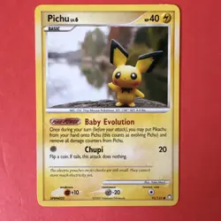 The Pokemon Company Pichu Mysterious Treasures Regular English 93/123 - Image 1
