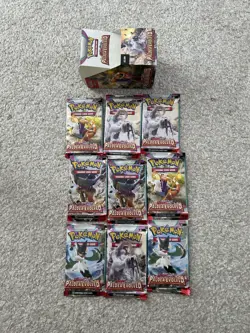 Pokemon Paldea Evolved Booster Packs x9 - Image 1