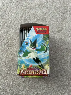 Pokemon Paldea Evolved Booster Packs x9 - Image 2