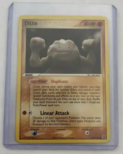 Ditto (Geodude) 62/113 Delta Species Non-Holo 2005 MP Pokemon TCG - Image 1