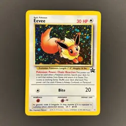 Pokemon TCG Eevee Wotc Promo Holo #11/53 1999 Basic 30 HP English - Image 1