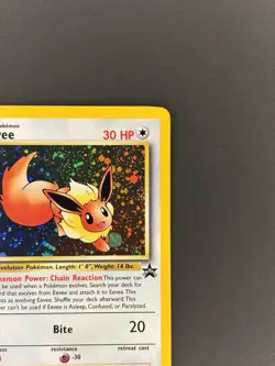 Pokemon TCG Eevee Wotc Promo Holo #11/53 1999 Basic 30 HP English - Image 4
