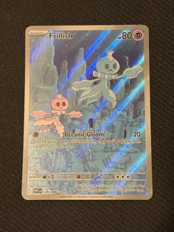 Pokemon TCG White Flare 126/086 Frillish Illustration Rare - NM - Image 1