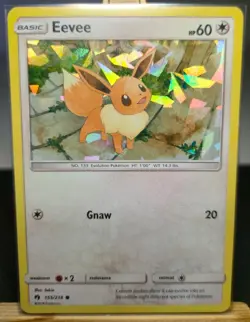 Eevee Cracked Ice Holo 155/214 Exclusives Holo N/M POKEMON ENGLISCH - Image 1