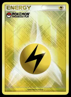 Lightning Energy (2011 Pokemon League) Promo 2016 Pokemon TCG - Image 1