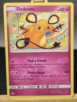 Dedenne 88/131 Grauen der Lichtfinsternis POKEMON ENGLISCH VINTAGE - Image 1