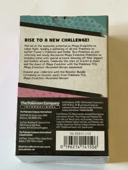 Pokemon Ascended Heroes Booster Bundle SEALED - Image 2