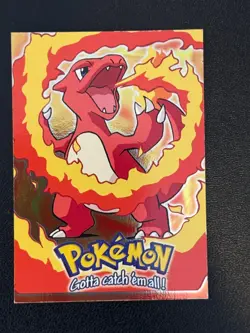 Charmeleon 05 E5 of 12 HOLO Pokemon Topps - Image 1