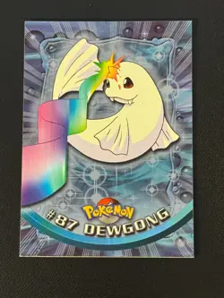 Dewgong 87 Topps Series 2 Pokemon Holo Foil - Image 1