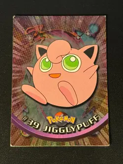 Jigglypuff 39 Pokemon Topps Holo - Image 1