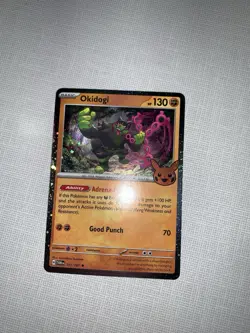 Okidogi 2024 Trick Or Trade Halloween Stamp Pokemon TCG Cosmos Holo Rare 111/167 - Image 1