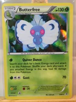 BUTTERFREE 5/83 N/M Holo Generations POKEMON ENGLISCH VINTAGE - Image 1