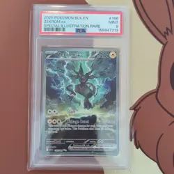 Pokemon TCG PSA 9 2025 Sv: Black Bolt Zekrom ex SIR Holo 166/086 - Image 1