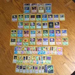 Pokemon TCG | Team Rocket Unlimited Complete Master Set 83/83 | NM/EX + GRADED - Image 1