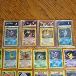 Pokemon TCG | Team Rocket Unlimited Complete Master Set 83/83 | NM/EX + GRADED - Image 2