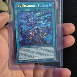 Yu-Gi-Oh! Konami Lev Shaddoll Fusion Secret Rare Foil 1st Ed BLGG-EN024 - Image 1