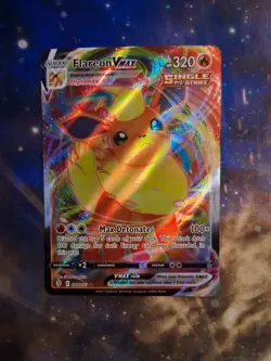 Pokemon TCG Flareon Vmax SWSH07: Evolving Skies 018/203 Ultra Rare - Image 1
