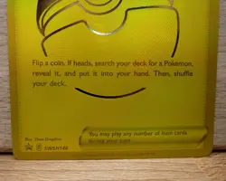 Pokemon Poke Ball SWSH146 Gold Celebrations Card Anniversary Edition NM - Image 3