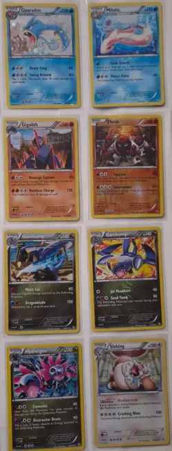 VINTAGE POKEMO BLACK & WHITE (( DRAGONS EXALTED )) 19 HOLO CARDS - Image 5