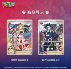 Pokemon TCG S-Chinese 2024 Irida & Adaman Factory Sealed Gift Box w/Promo Card - Image 3