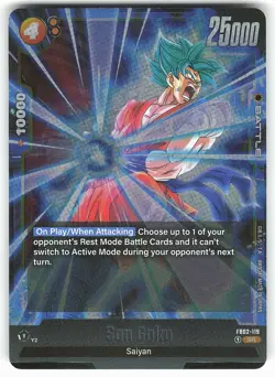 Son Goku FB02-119 SR Dragon Ball Super Card - Image 2