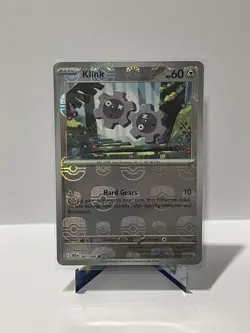 Master Ball Klink 061/086 - BLK WHT Black Bolt Pokemon TCG NM/M Masterball Holo - Image 1