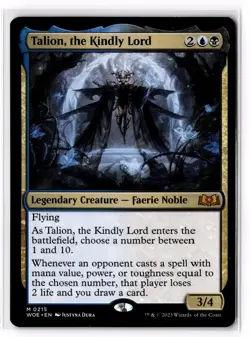 Talion, the Kindly Lord 215 Wilds of Eldraine LP - Image 1