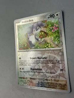 Pokemon TCG * Scarlet & Violet * 153/198 Indeedee REVERSE HOLO RARE * FRESH PK - Image 2