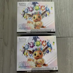 Pokemon Prismatic Evolutions Elite Trainer Boxes ETB Factory Sealed Set Of 2 - Image 1