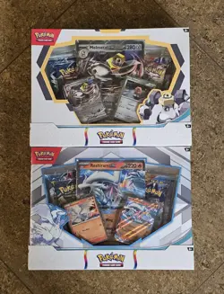 Set Of 2 Pokemon TCG Black Kyurem ex & Melmetal ex /Reshiram ex & Archaludon ex - Image 2