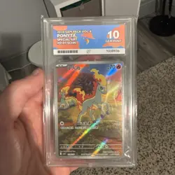Pokemon TCG Chinese Ponyta 0107/07 - Gem Pack 4 - ACE 10 - Image 1