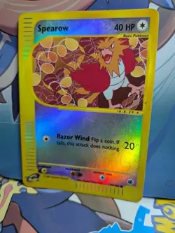 Pokemon TCG Spearow 130/165 REVERSE HOLO Expedition Base Set Vintage - Image 3
