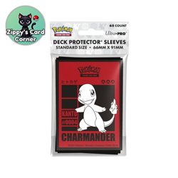 Ultra Pro Deck Protector: Pokemon Accessories: Charmander Sleeves (65) - Image 2