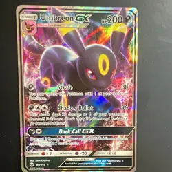 Umbreon GX 80/149 SM Base Set Ultra Rare Holo English 200 HP - Image 1