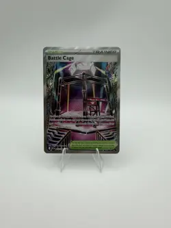 Battle Cage 116/094 Ultra Rare Phantasmal Flames Pokemon Near Mint - Image 1