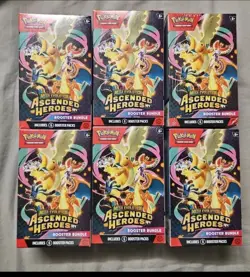 6x Pokemon TCG | Ascended Heroes Booster Bundle Bundles - In Hand Ready To Ship! - Image 2
