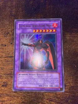 Elemental Hero Flare Neos - POTD-EN032 - 1st Edition - Ultra Rare - LP - Image 2